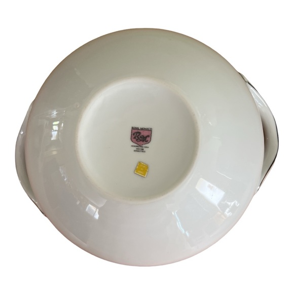 Vintage Fine China Royal Monaco Rose Japan Vegetable Serving Bowl with lid, 8.5” - Picture 4 of 5
